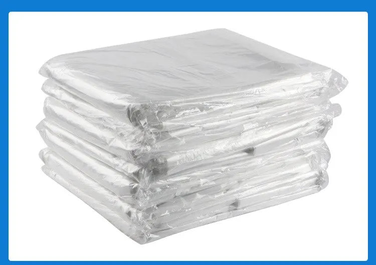 50 PCS High-Capacity Garbage Bag Household Thickened Disposable Trash Bags Kitchen Tools 2.5 Mil