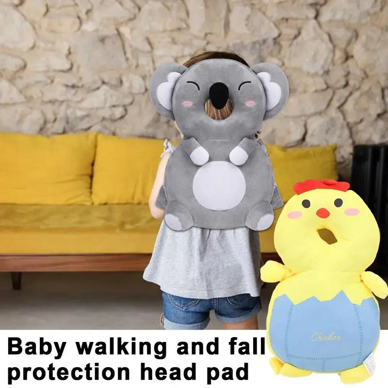 Baby Head Protector Baby Cushion Backpack Chicken Shape Head Back Protector Pillow Learn Walk Head Protector