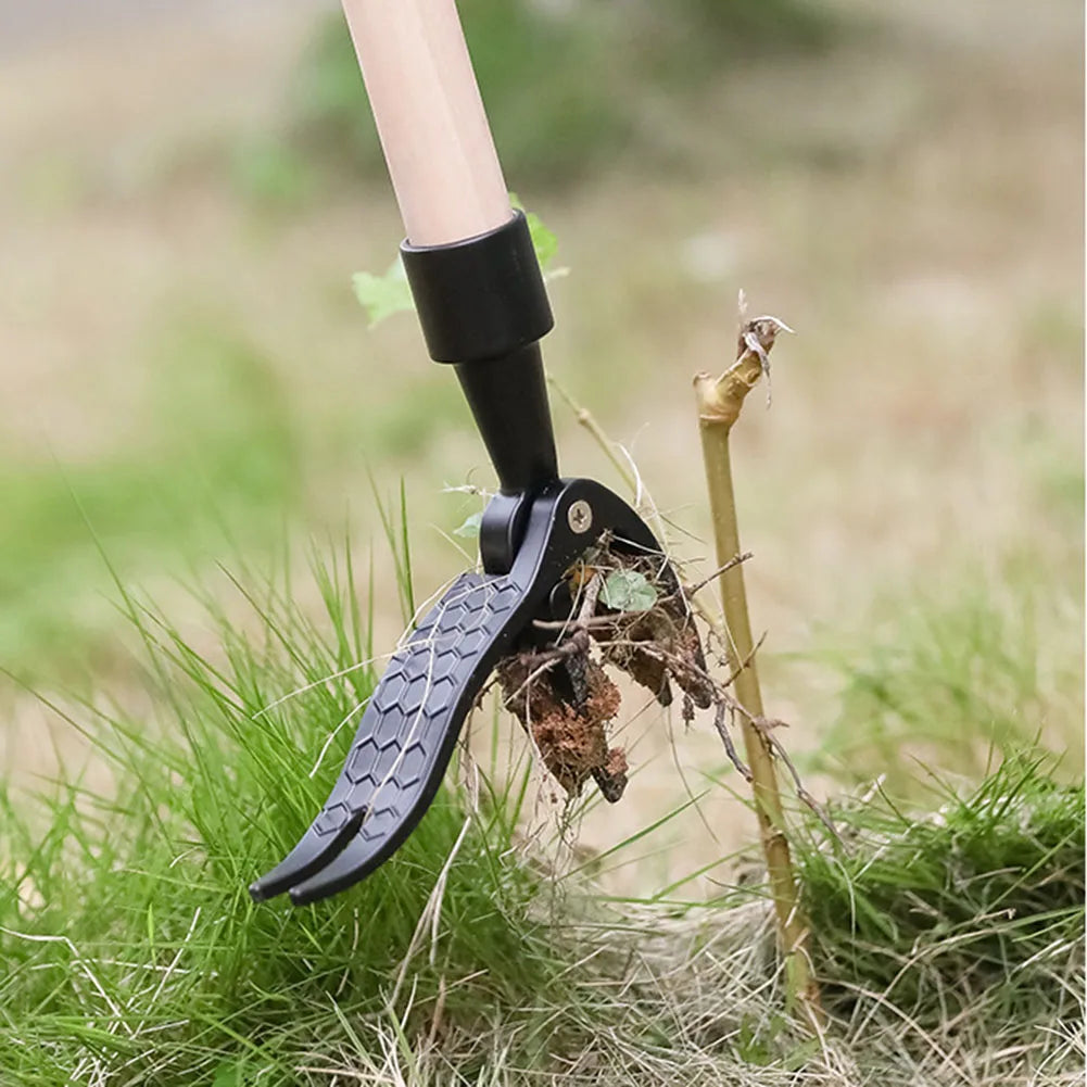 1PCS Weeding Head Replacement Claw Foot Pedal Weed Puller Stand Up Gardening Digging Weeder Alone Root Remover And Alone Handle