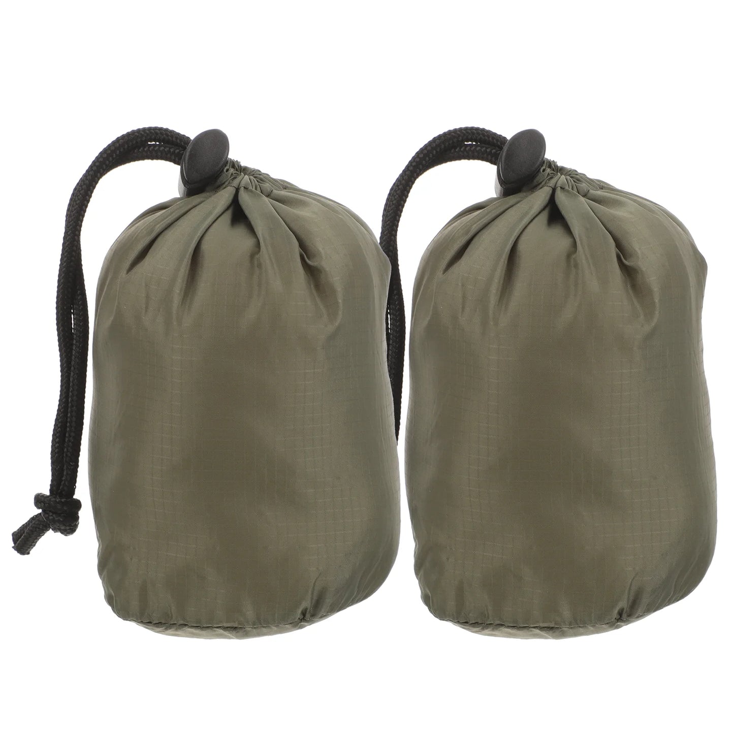 2 Pcs Outdoor Camping Sleeping Bag Storage Liner Double Large Duffle Baby Backpack Hiking Drawstring Sack Sealed