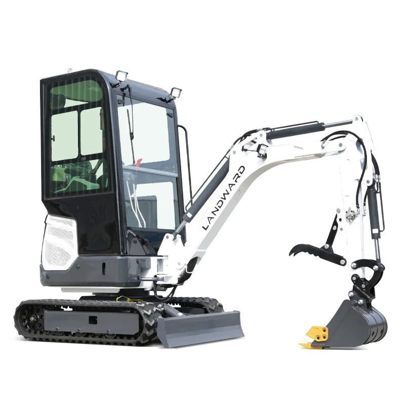 China 1.5 Ton 1.8 Ton Hydraulic Mini Excavator Machine 1000KG Small Digger EPA/EURO 5 Crawler Excavator Customizable For Sale