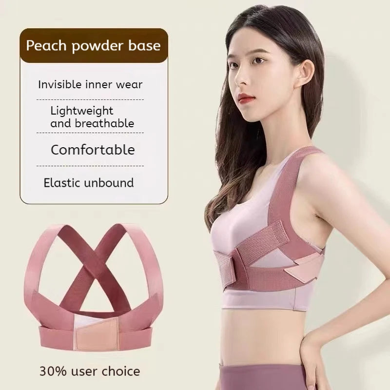 Back Brace Posture Corrector for Women and Men, Shoulder Brace Back straightener Breathable Hunchback Corrector Reshape Body