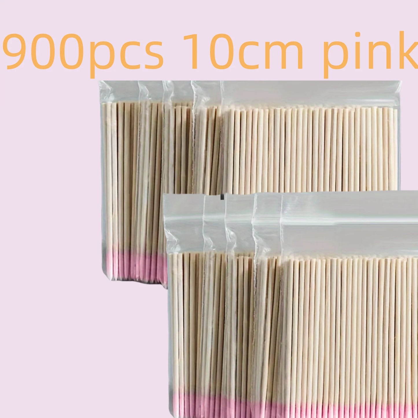 900/100/300pcs Disposable Wooden Micro Bud Swabs Lint Free Eyelash Extension Glue Removing Tools Makeup Mini Brush