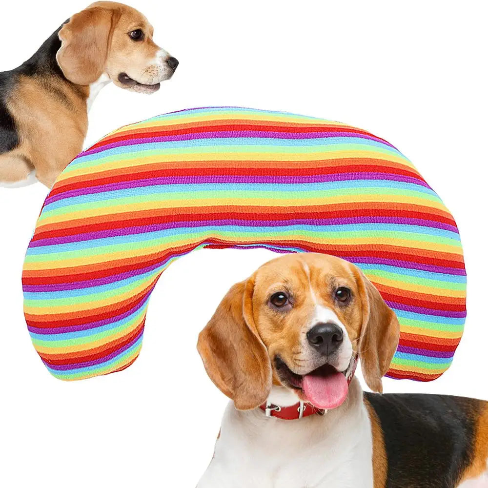 Calming Pillow For Dogs U Shape Soft Cat Bed Pillow Half Donut Cuddler Comfort Cuddler Pillow For Joint Relief