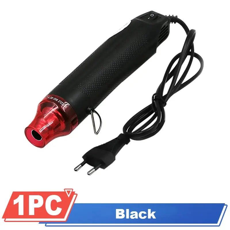 1Pcs 220V Hot Air Gun DIY Soldering Temperature Blower Gun Electric Power Hot Dryer Mini Heat Gun For Crafts Shrink Tubing Wrap