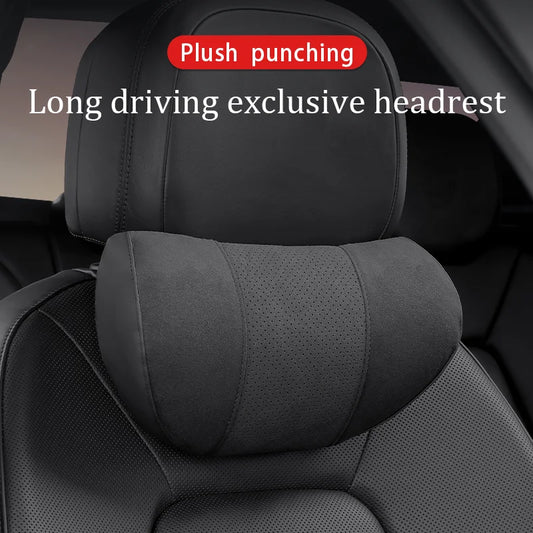 2025 New Car Headrest Waist Pillow Neck Lumbar Support Memory Foam Seat Protective Cushion Accessories S Class Soft Universal