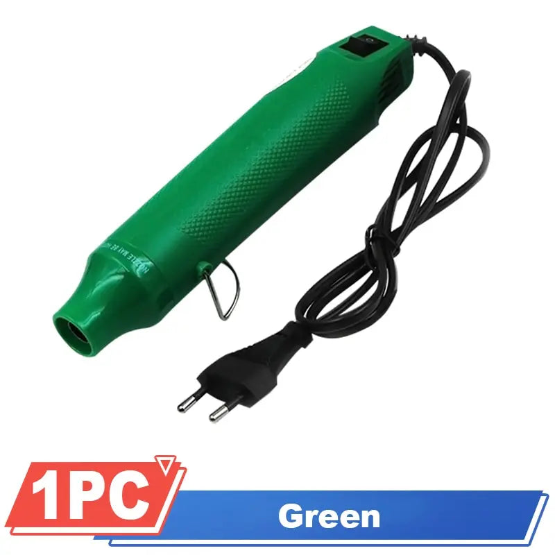 1Pcs 220V Hot Air Gun DIY Soldering Temperature Blower Gun Electric Power Hot Dryer Mini Heat Gun For Crafts Shrink Tubing Wrap