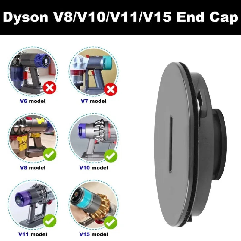 Brush Rod End Cap Cover Accessories For Dyson V7 V8 V10 V11 V15 Direct Drive Cordless Cleaner Brush Head Attachment Parts