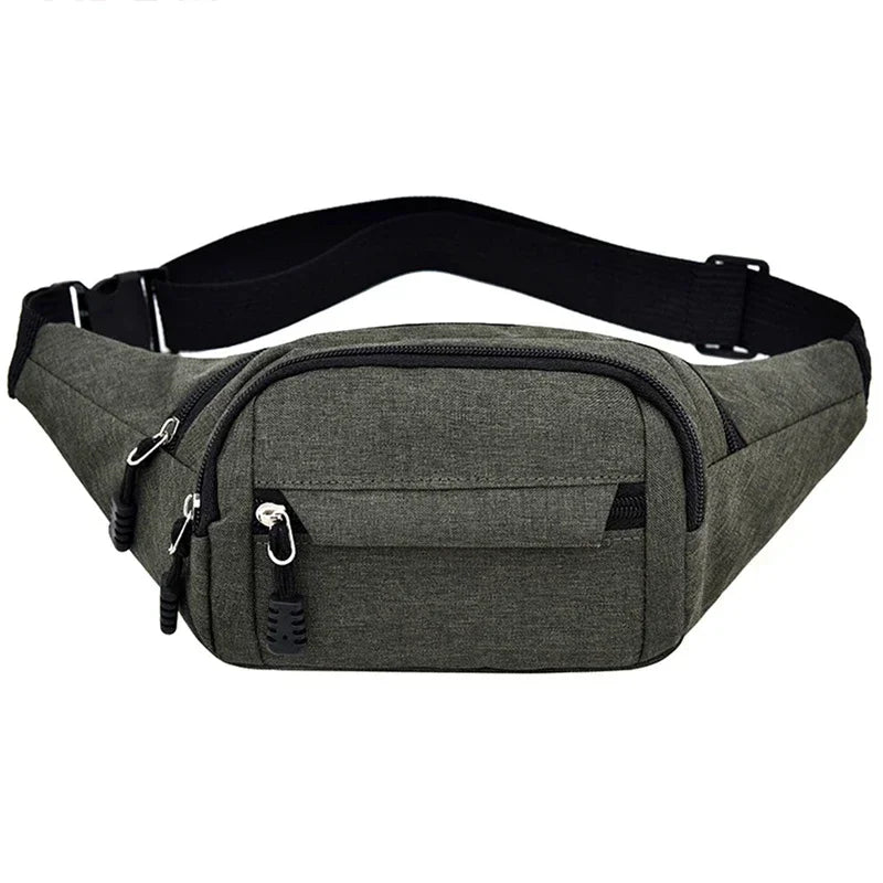 2024 Mobile Waist Bag for Men Women Multifunctional Large Capacity Belt Bag Anti Splash Wear-resistant Construction Site Pochete