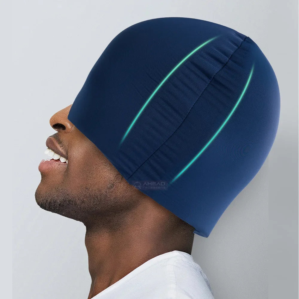 1Pcs Full Coverage Headache Relief Hat 360 Degree Hot Cold Migraine Therapy Cap Medical Solid Gel Release Pressure Head Massager