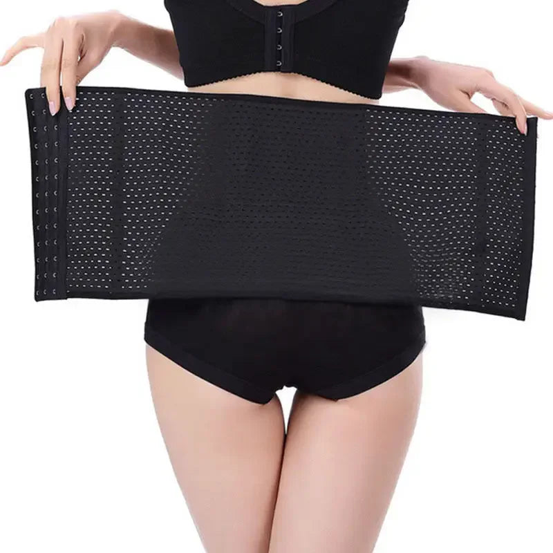 25cm Height Women Waist Trainer Shapers Slimming Belt Waist Trainer Corset  Body Shaper Slimming Modeling Strap Belt