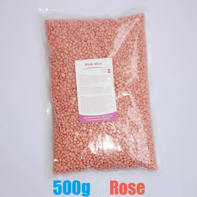 500g/200g/50g Hair Removal Wax Beans for Body Hair Removal Depilatory Wax Heater Removal Hot Film Depilatory Beans Beads