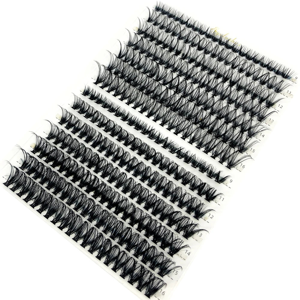 30D 40D 60D 80D Mixed Tray Individual Lashes 3D Russia Volume Eye Lashes Soft Natural Lashes Mink Lash Cluster False Eyelashes