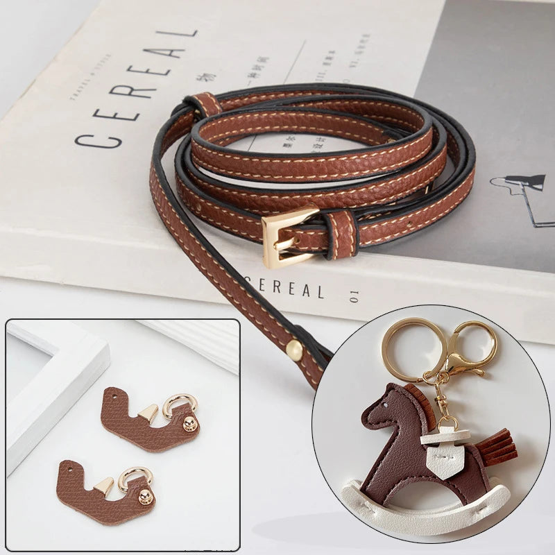 Bag Accessories Hooks Shoulder Straps For Long champ Leather Accessories DIY Mini Transformation Punch Free Shoulder Crossbody