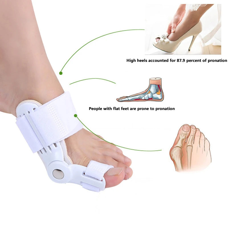 1PC/2pcs Big Bone Toe Bunion Splint Straightener Corrector Foot Pain Relief Hallux Valgus Feet Care Protector Foot Care Tools