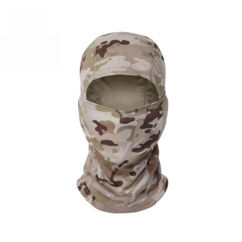 Camouflage Balaclava Hat Cycling Full Face Mask Outdoor Sports Hunting Hiking Ski Mask motorcycle Helmet Inner Cap