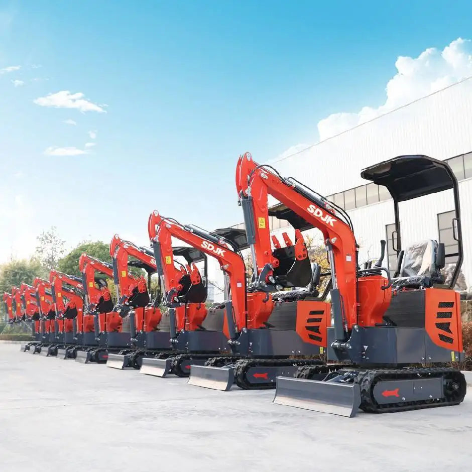 Agricultural orchard Mini Excavator 1000kg With Swing Boom 1T 2 ton Price EPA/EURO 5 Mini Digger Factory Customization For Sale