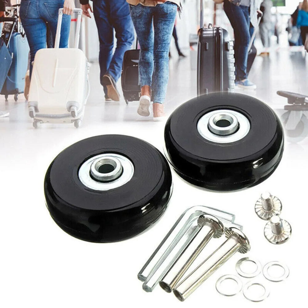 Casters Silent Repair Replacement Universal Durable Travel Luggage Wheel Suitcase Parts Axles Sliding Wear Resistant Flexible