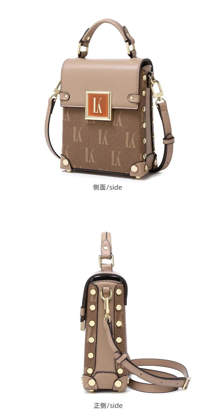 2023 Autumn and Winter Bags Women's Mobile Phone Bags Mini Square Women's Shoulder Crossbody Small Square Bags Luxury Designer