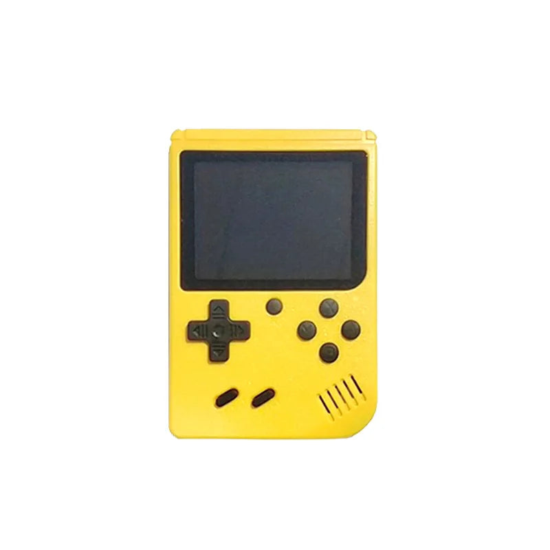 A Red Retro Classic Games Children's Handheld Small Game Console With Hundreds Of Game Charging Can Be Connected To The TV