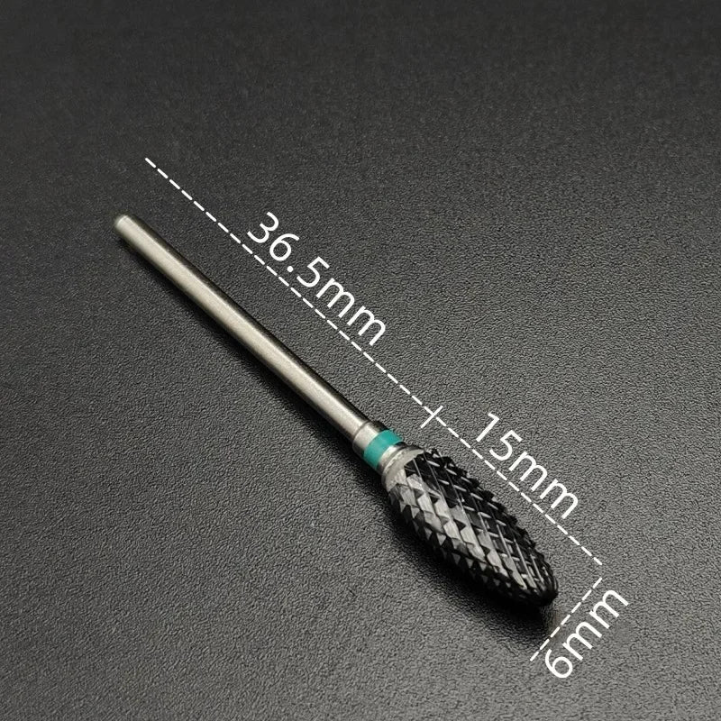 Ceramic Carbide Nail Drill Bit Rotate Burr Milling Nail Cutter Bits Electric Drill Machine For Manicure Pedicure Tools