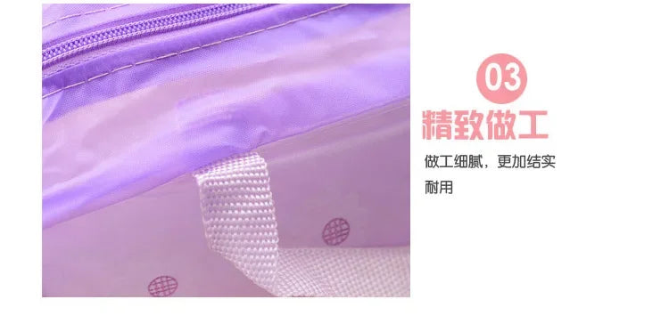 1PC New portable makeup bag Large capacity portable travel storage toiletry bag Waterproof transparent cosmetics storage bag