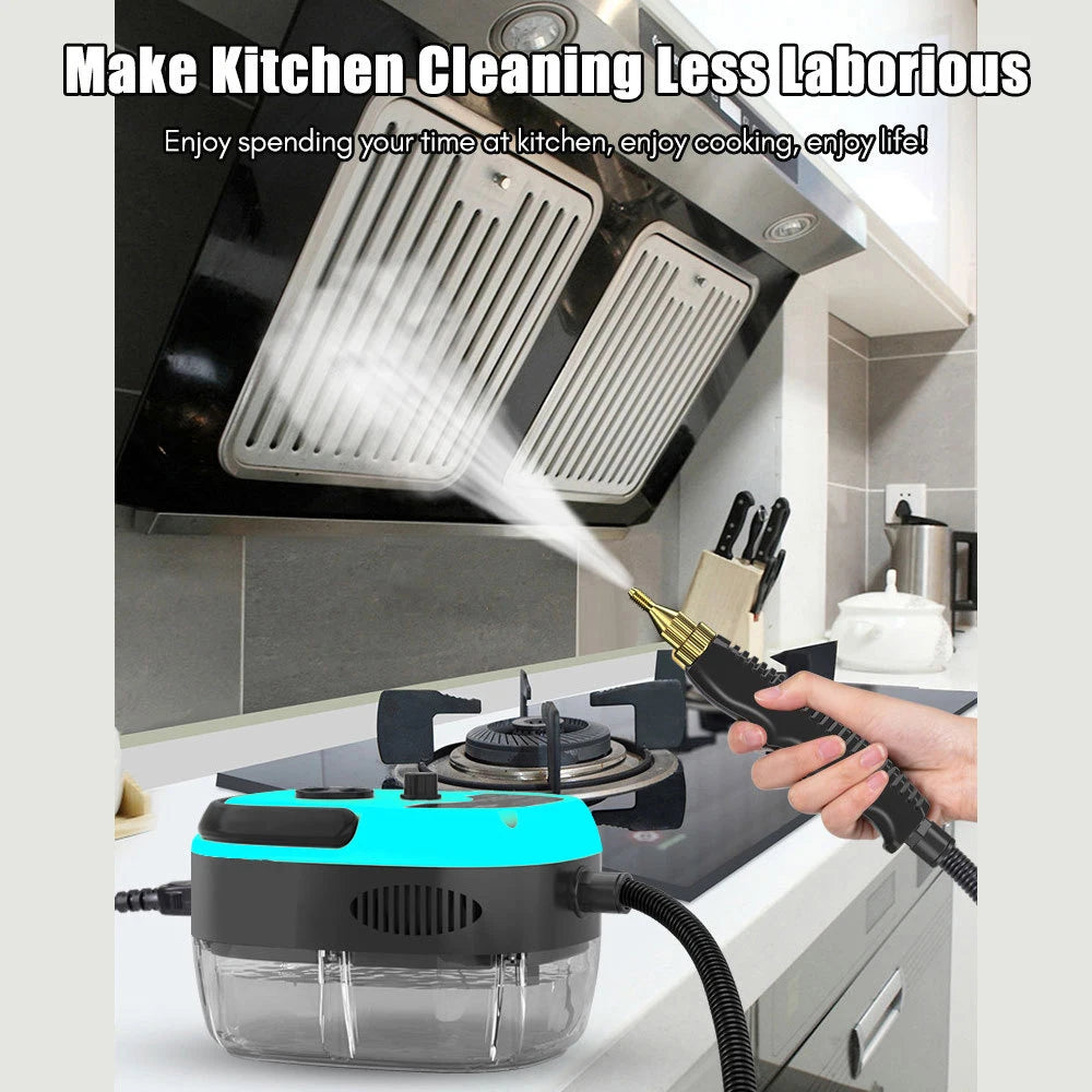 2500W Handheld Steam Cleaner High Pressure Steam Cleaner  High Temperature Steam Cleaner for Home Kitchen Car Steam Cleaning