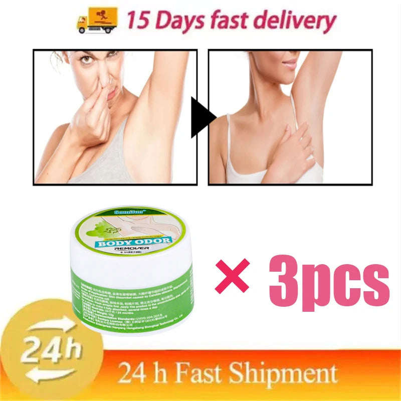 Body Odor Remove Cream Underarm Bad Smell Sweating Removal Armpit Refreshing Antiperspirant Lasting Aroma Deodorant Body Care