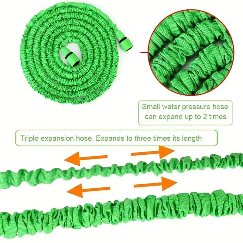 2024New, High-Pressure Expandable Magic Hose, Car Wash Pipe, Home Garden Watering Hose, Multi-Function, Gardening Cleaning,