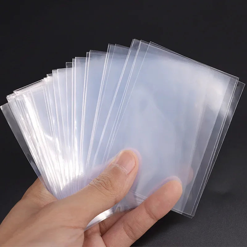 100pcs/set Various Sizes Transparent Card Sleeves Magic Card Game Tarot Poker Cards Protector Board Game Card Sleeves