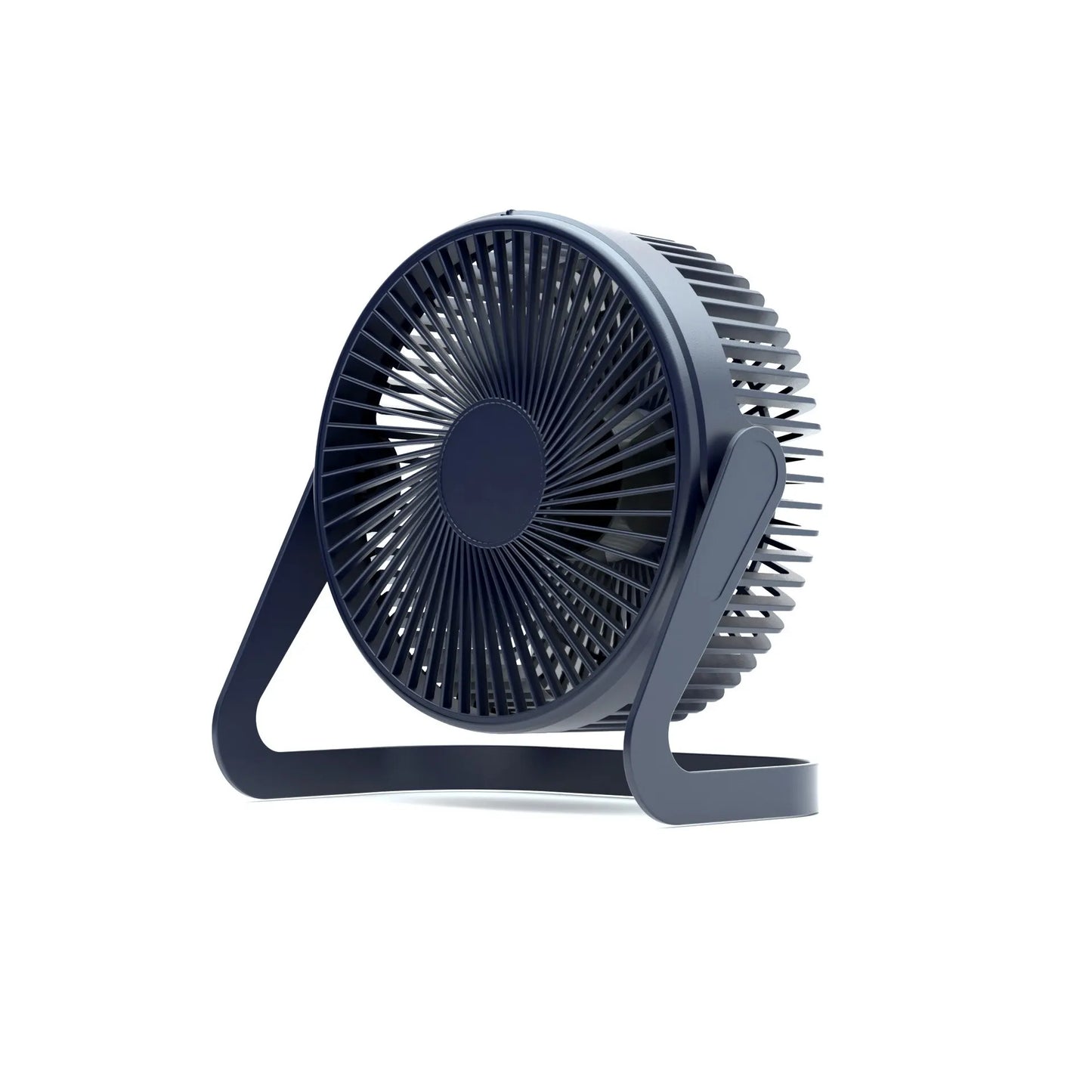 5 Inch USB Desktop Fan 360° Rotating Mini Adjustable Portable Electric Fan Summer Mute Air Cooler For Home Office