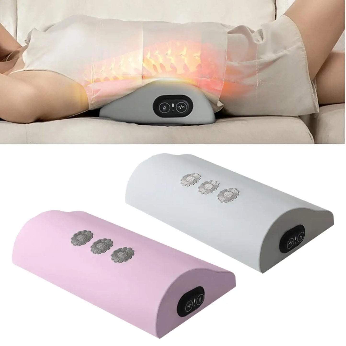 Back Neck Massager Multiple Modes Intelligent USB Charging Multiuse Memory Foam for Body Muscle Foot Back Shoulders Office