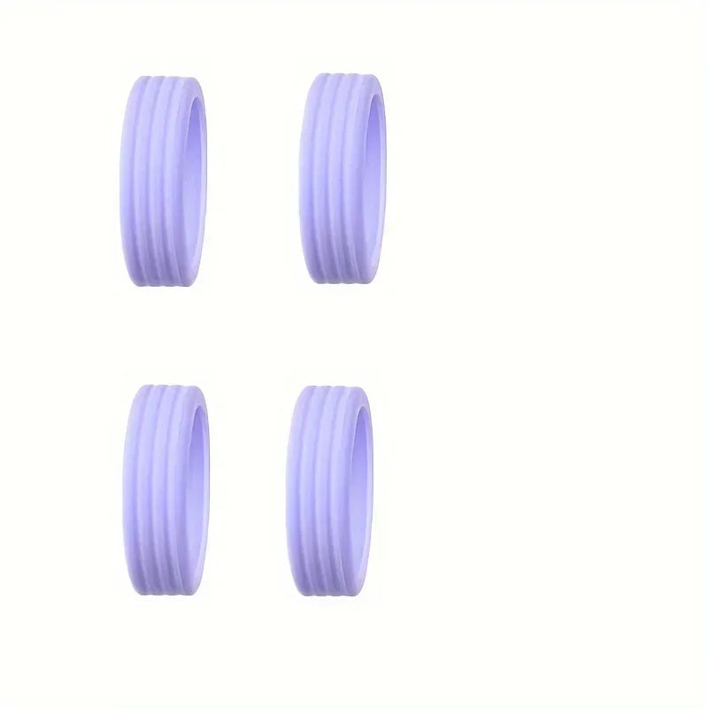 1-8PCS Silicone Wheels Protector For Luggage Reduce Noise Trolley Case Silent Caster Sleeve Travel Luggage Suitcase Accessories