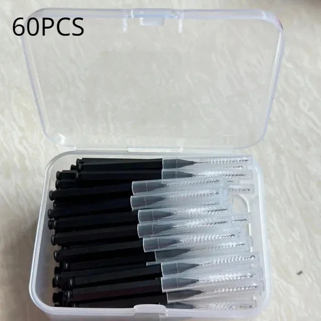 30/60/120Pcs Interdental Brushes Health Care Tooth Escova Interdental Cleaners Orthodontic Dental Teeth Brush Oral Hygiene Tool