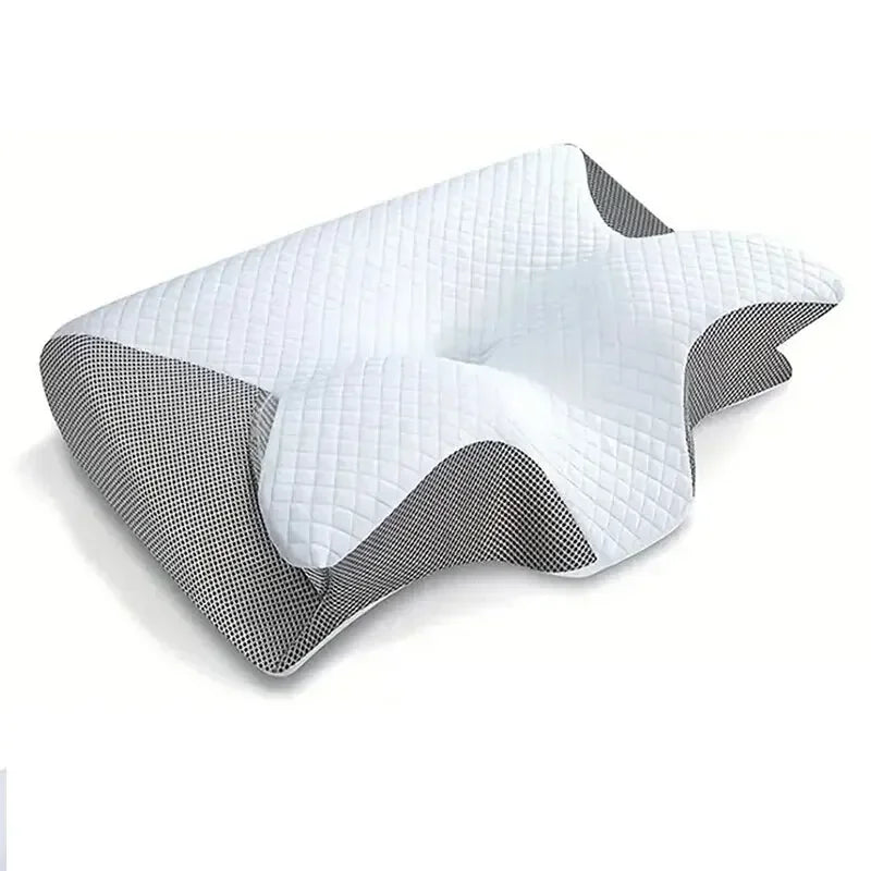 Butterfly Sleep Memory Neck Pillow Slow Rebound Comfort Memory Foam Sleeping Pillow Cervical Orthopaedic Neck Massage Bed Pillow