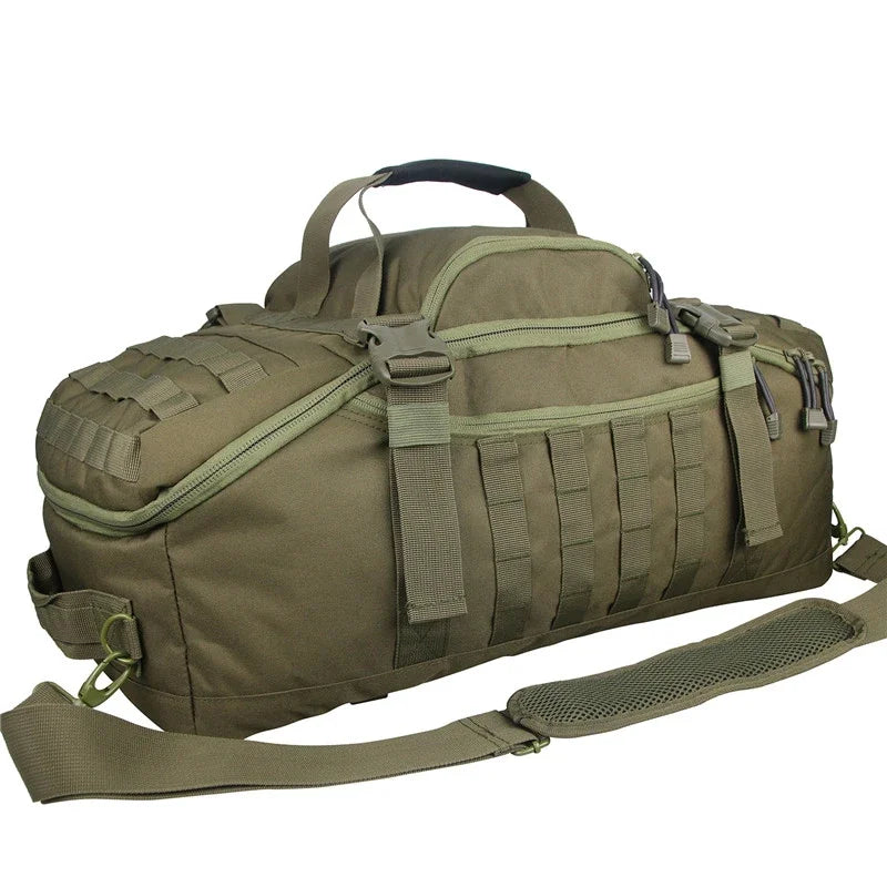 40L 60L 80L Sport Travel Bag Molle Tactical Backpack Gym Fitness Bag Large Duffle Bags for Camping Hunting Fishing