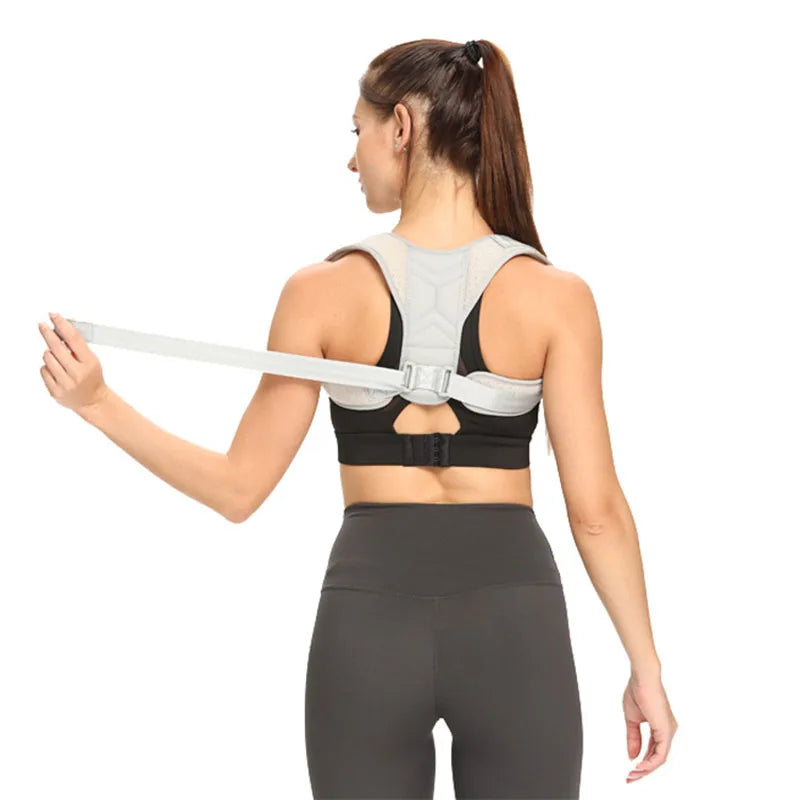 Back Posture Correction Belt Hunchback Corrector Adult Men and Women Sitting Posture Correction Belt Shoulder Straight Back