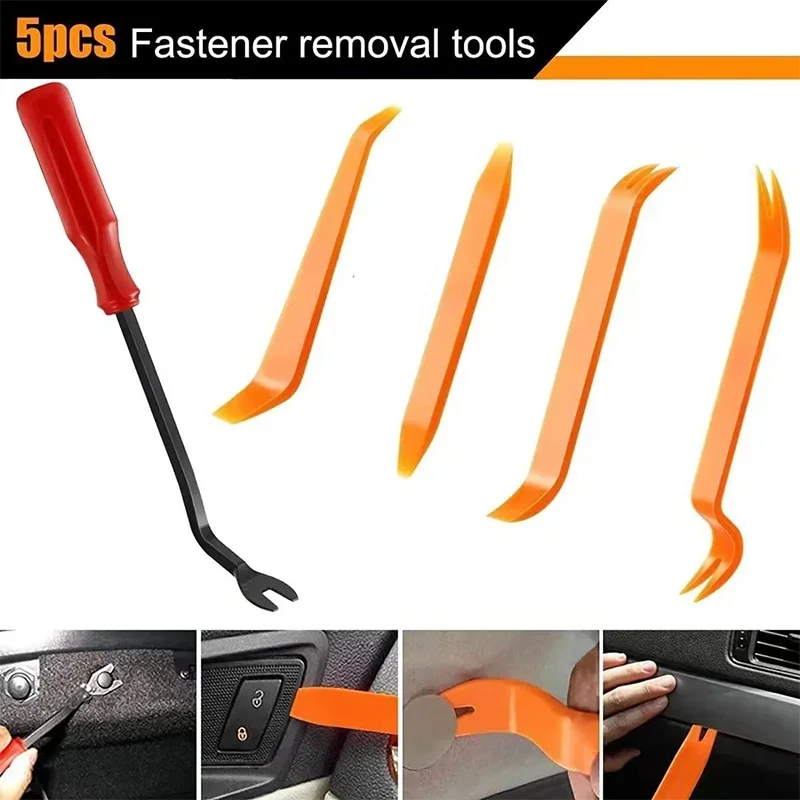 Auto Door Clip Panel Trim Removal Tools Kits For Various Vehicle Models BMW Toyota Hyundai Benz Tesla