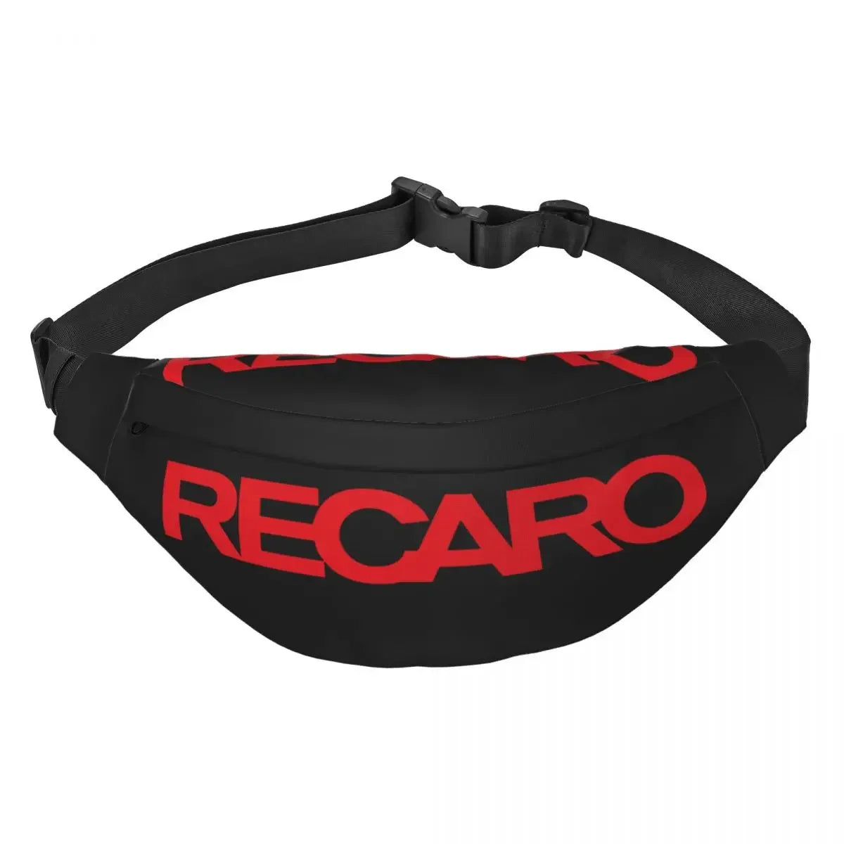 Casual Recaro Houndstooth Fanny Pack for Traveling Women Men Sling Crossbody Waist Bag Phone Money Pouch