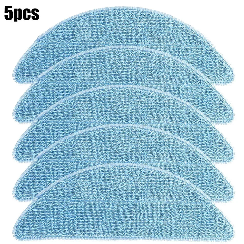 5PCS Mopping Pad Fit For Ecovacs DEEBOT U2/U2 Pro Robot Vacuum Cleaner Washable Cleaning Cloth Sweeper Replacement Parts