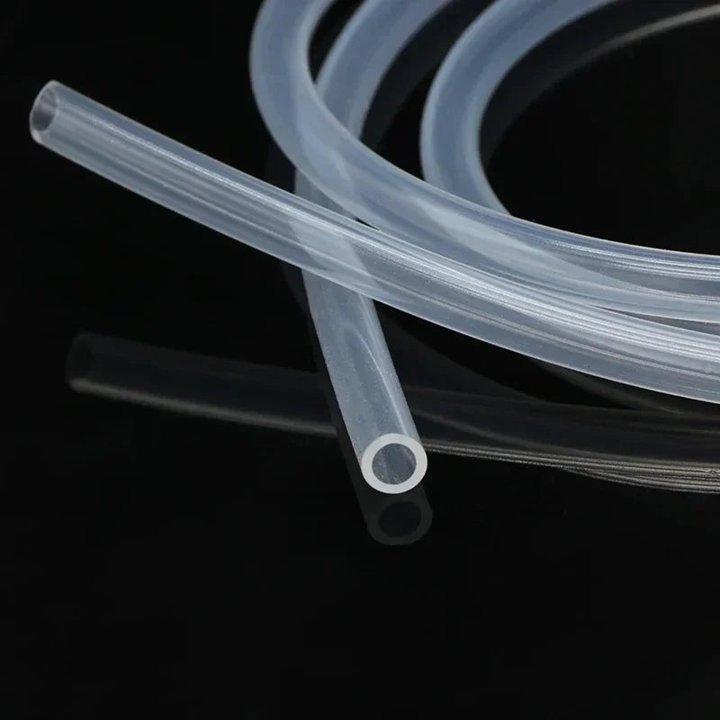 1M/5M Transparent Flexible Silicone Tubing ID 0.5 1 2 2.5 3 4 5 6 7 8 mm Food Grade Tube Pipe Temperature Resistance Nontoxic