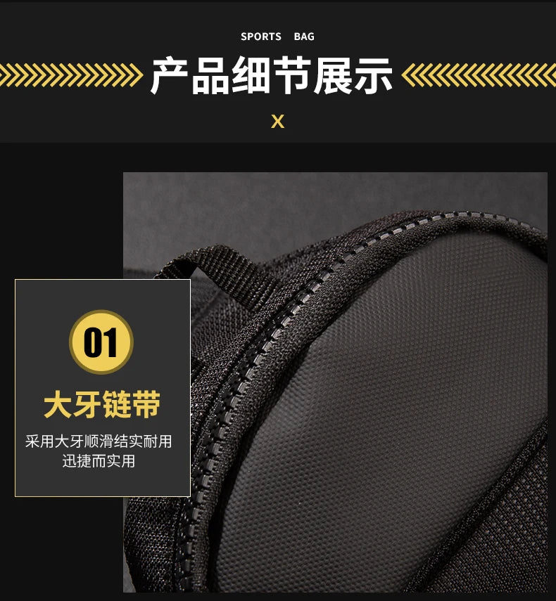 2024 New Sports Chest Bag Men's Ultra-small Mobile Phone Messenger Bag Waist Bag Multi-function Carry-on Bag