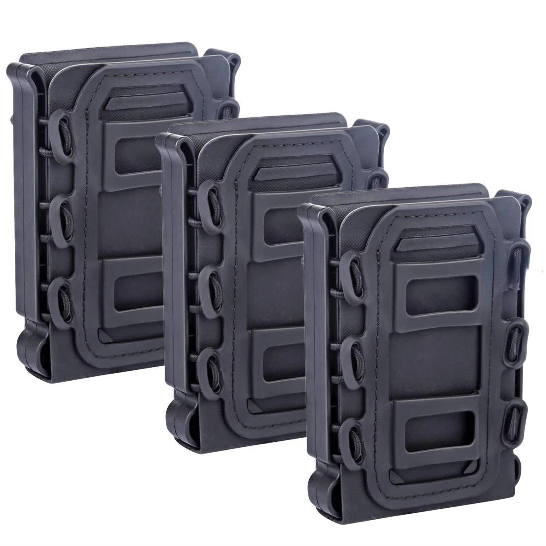 5.56 Magazine Pouch Carrier Fast Mag Flexible Molle for AK 74/47 AR M4 5.56/7.62 Mag Pouch Rifle Pistol Magazine Holder