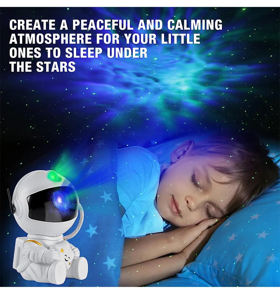 Astronaut projection light Galaxy projector LED night light starry sky atmosphere light desktop decoration light bedroom home ch