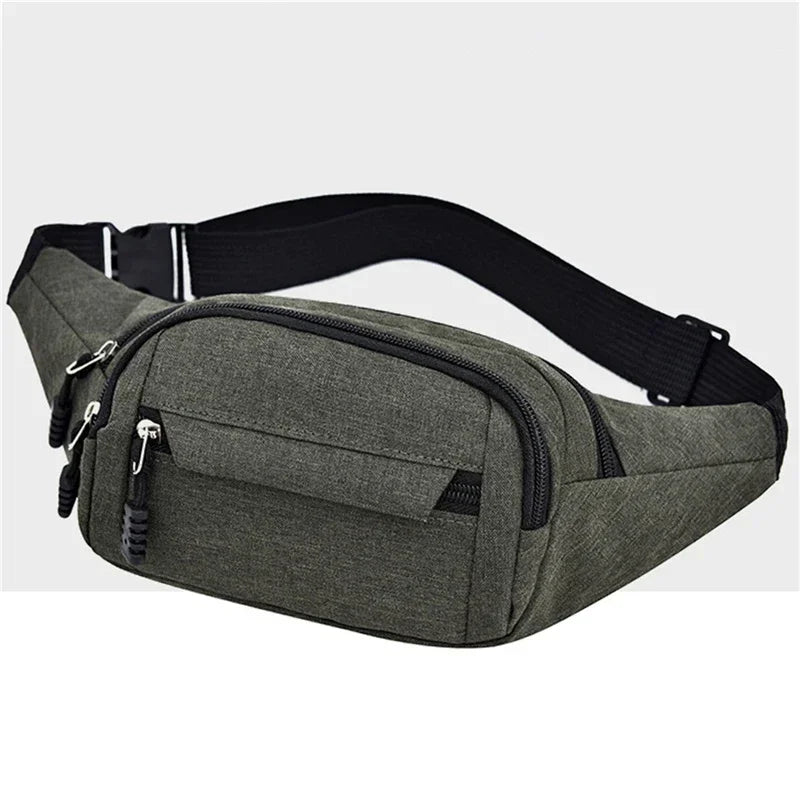 2024 Mobile Waist Bag for Men Women Multifunctional Large Capacity Belt Bag Anti Splash Wear-resistant Construction Site Pochete