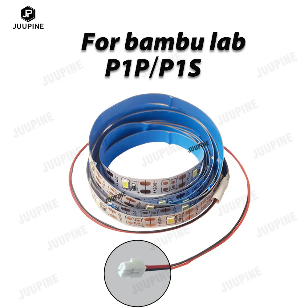 0.3A For Bambu Lab Light P1p P1s X1 X1C LED Light Strip 0.3A LED Light Kit 5V 150cm  High-end Lighting Lamp Bright For Bambulab