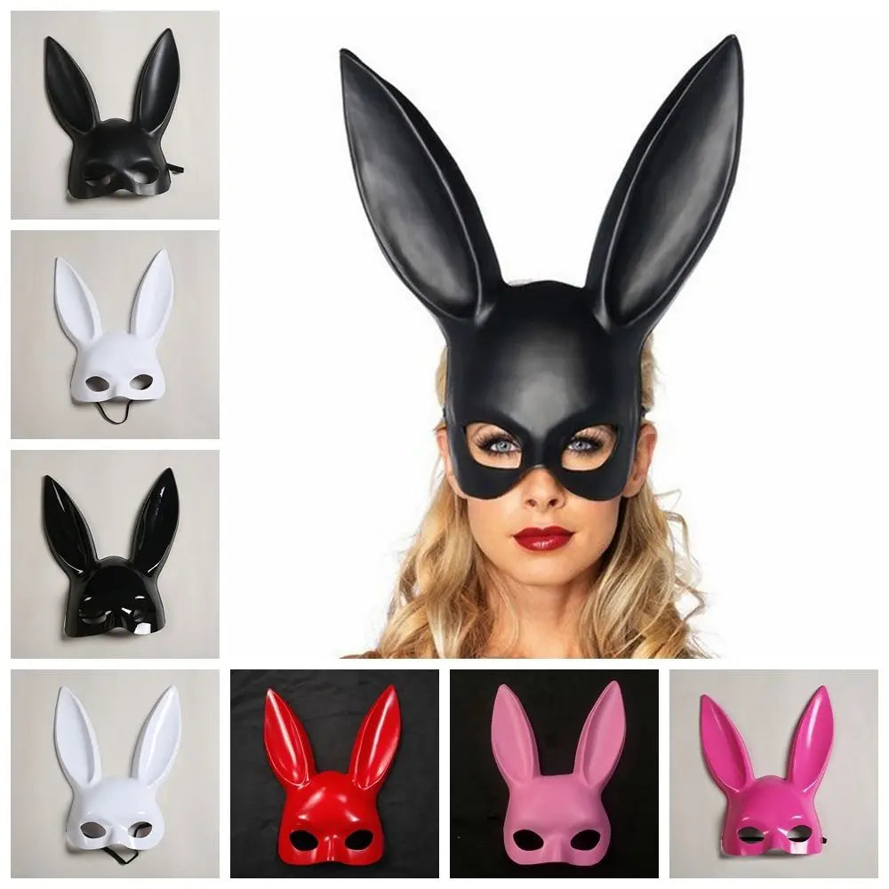 Christmas Gift Bar KTV Night Club Party Decoration Halloween Princess Rabbit Taste Playboy Bunny Plush Mask Princess Headband