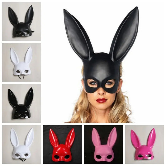 Christmas Gift Bar KTV Night Club Party Decoration Halloween Princess Rabbit Taste Playboy Bunny Plush Mask Princess Headband