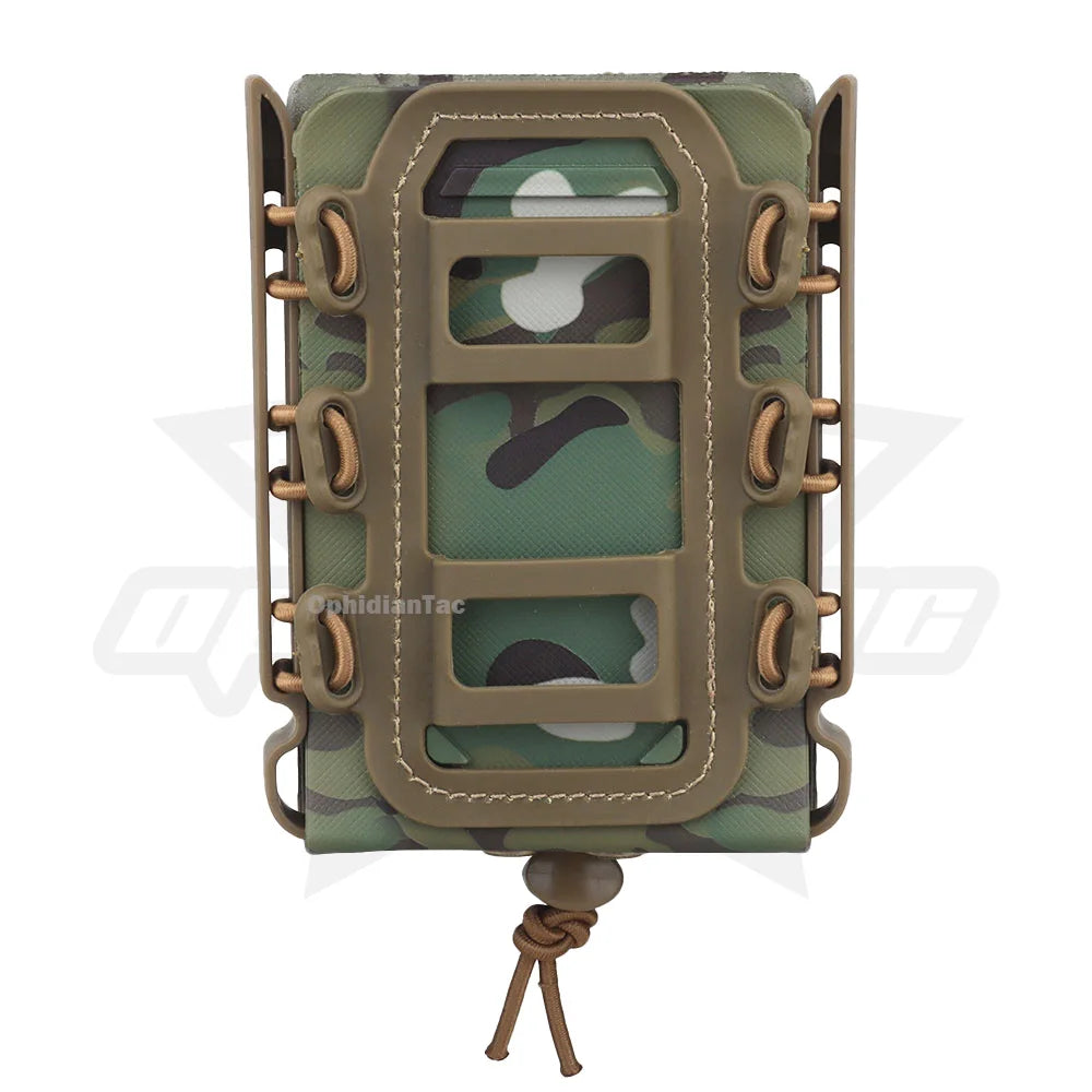 5.56 Magazine Pouch Carrier Fast Mag Flexible Molle for AK 74/47 AR M4 5.56/7.62 Mag Pouch Rifle Pistol Magazine Holder