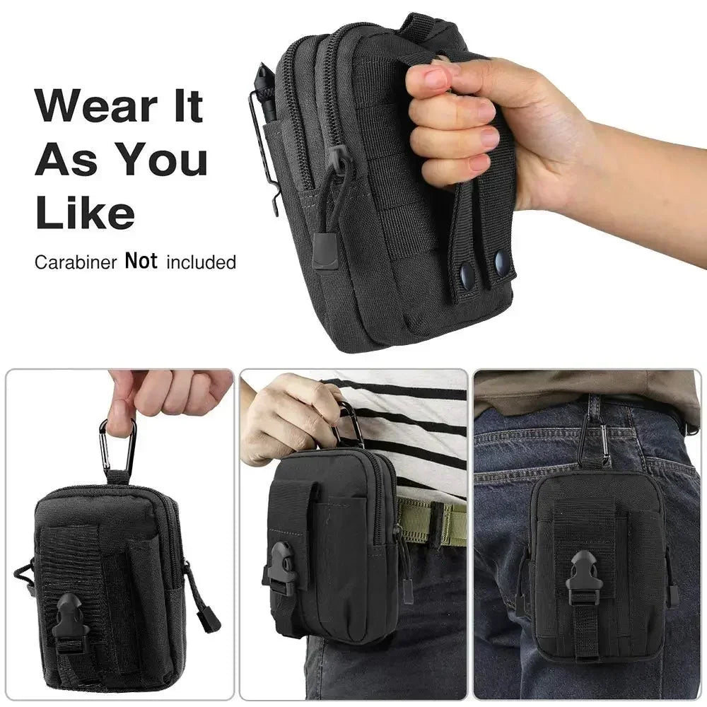 2024 Leg Waist Packs Bag Camouflage Belt Bag for Men Riding Portable Multifunctional Sports Hanging Leggings Bag